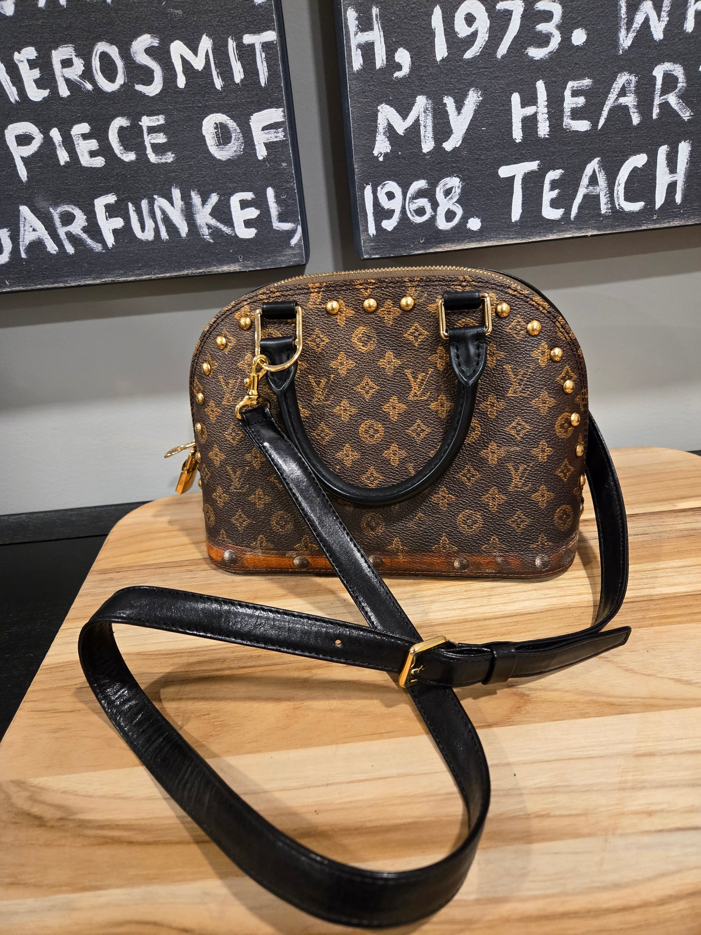 Louis Vuitton Monogram Transformed Time Trunk Alma BB Crossbody/Bag - LIMITED EDITION