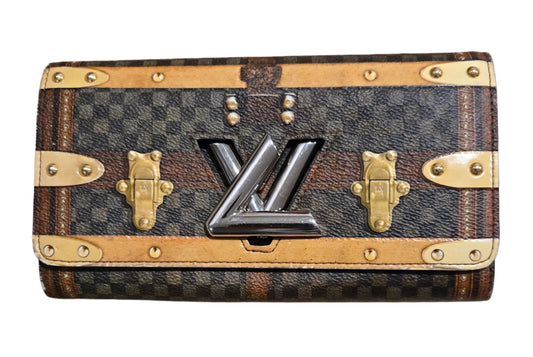 Louis Vuitton Portefeuille Sarah Twist Damier Wallet