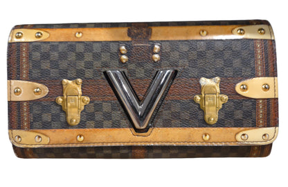 Louis Vuitton Portefeuille Sarah Twist Damier Wallet