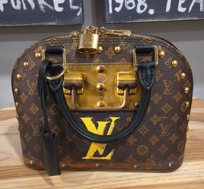 Louis Vuitton Monogram Transformed Time Trunk Alma BB Crossbody/Bag - LIMITED EDITION