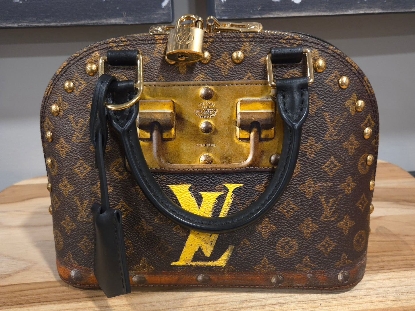 Louis Vuitton Monogram Transformed Time Trunk Alma BB Crossbody/Bag - LIMITED EDITION