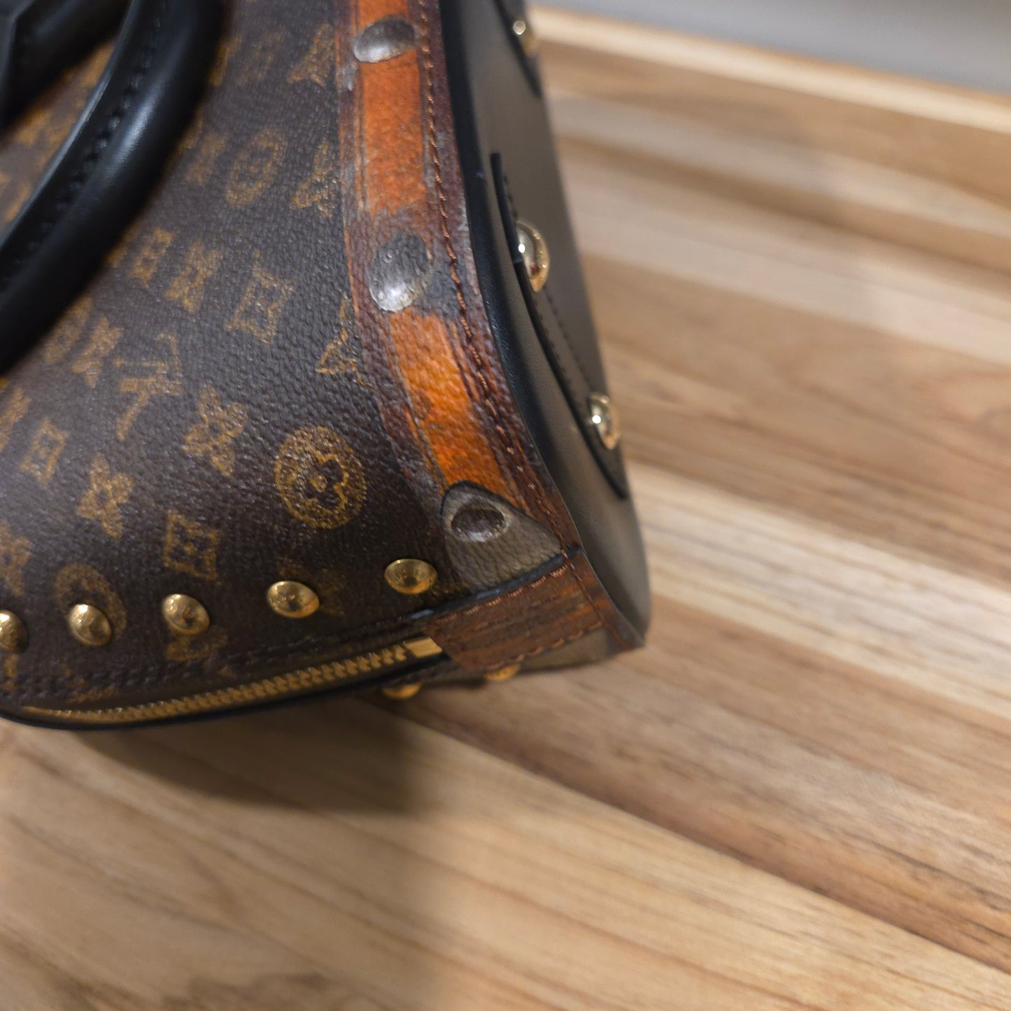 Louis Vuitton Monogram Transformed Time Trunk Alma BB Crossbody/Bag - LIMITED EDITION