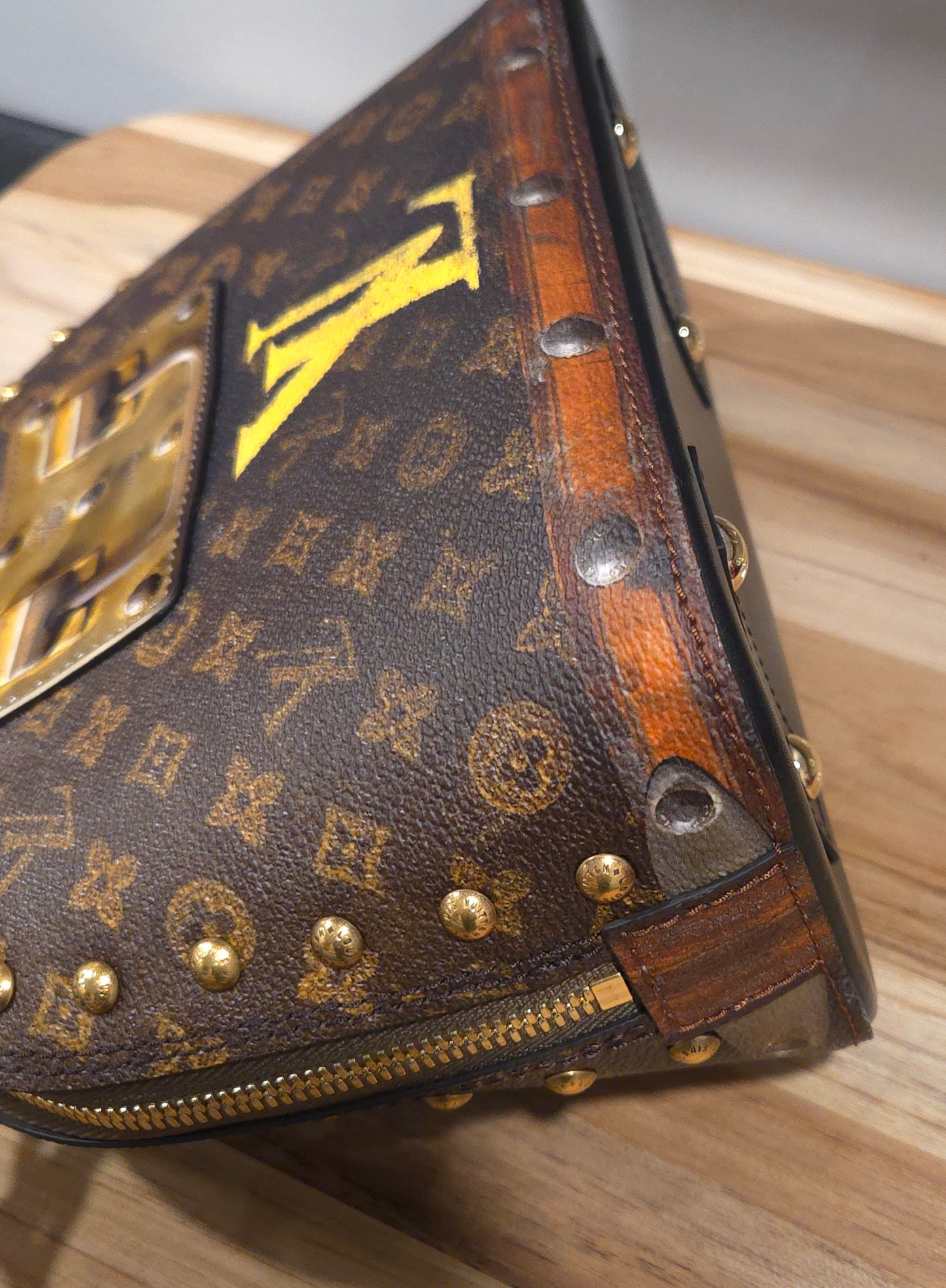 Louis Vuitton Monogram Transformed Time Trunk Alma BB Crossbody/Bag - LIMITED EDITION