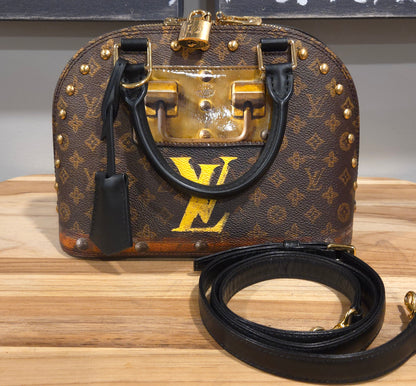 Louis Vuitton Monogram Transformed Time Trunk Alma BB Crossbody/Bag - LIMITED EDITION