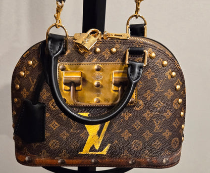 Louis Vuitton Monogram Transformed Time Trunk Alma BB Crossbody/Bag - LIMITED EDITION