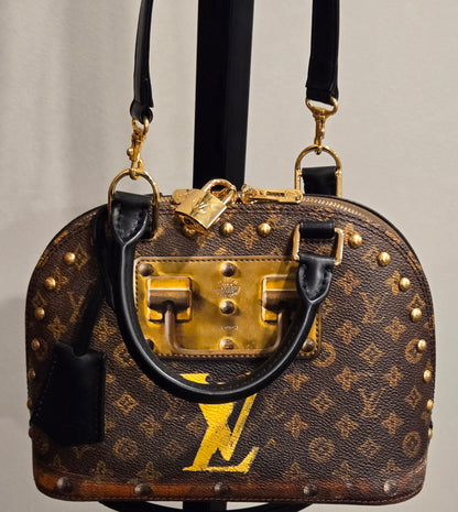 Louis Vuitton Monogram Transformed Time Trunk Alma BB Crossbody/Bag - LIMITED EDITION