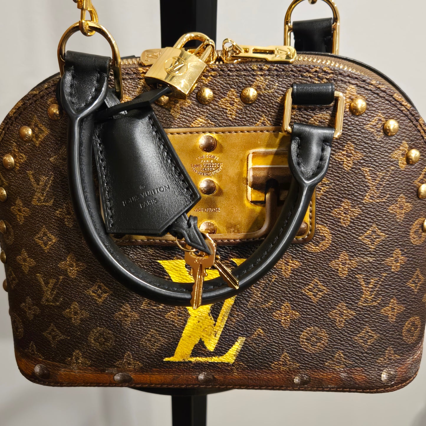 Louis Vuitton Monogram Transformed Time Trunk Alma BB Crossbody/Bag - LIMITED EDITION