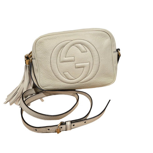 Gucci Cream Soho Crossbody Bag