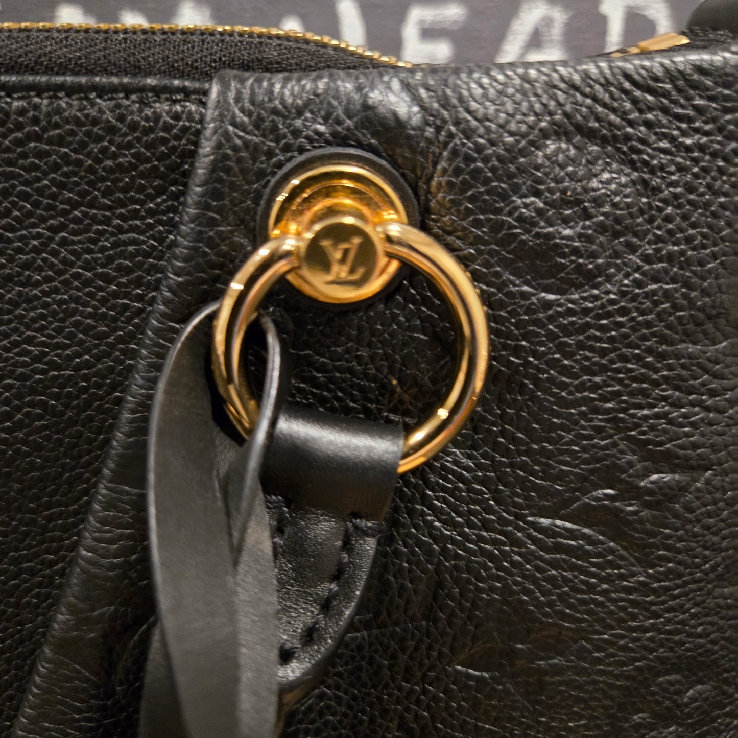Louis Vuitton Monogram Empreinte V Tote MM Noir