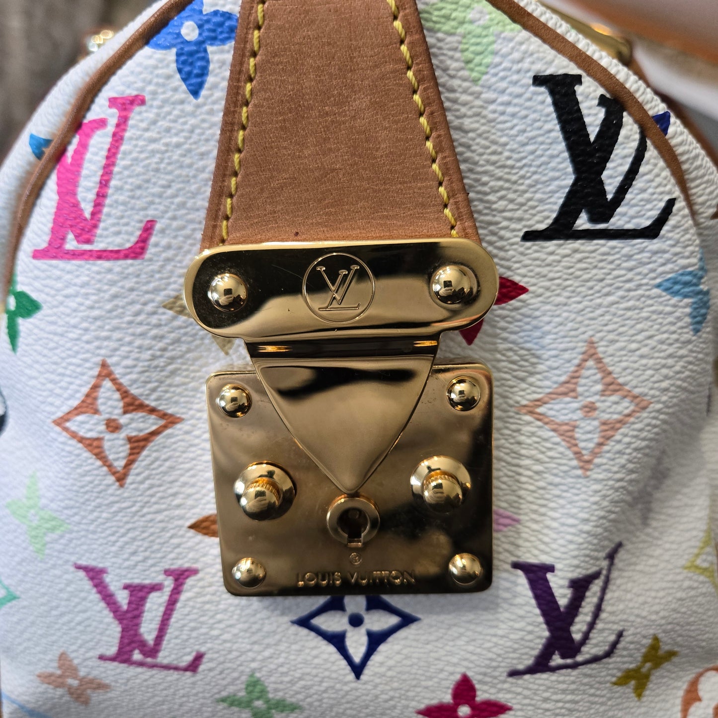 Louis Vuitton Murakami Speedy 30 Multicolor Monogram - COA Included