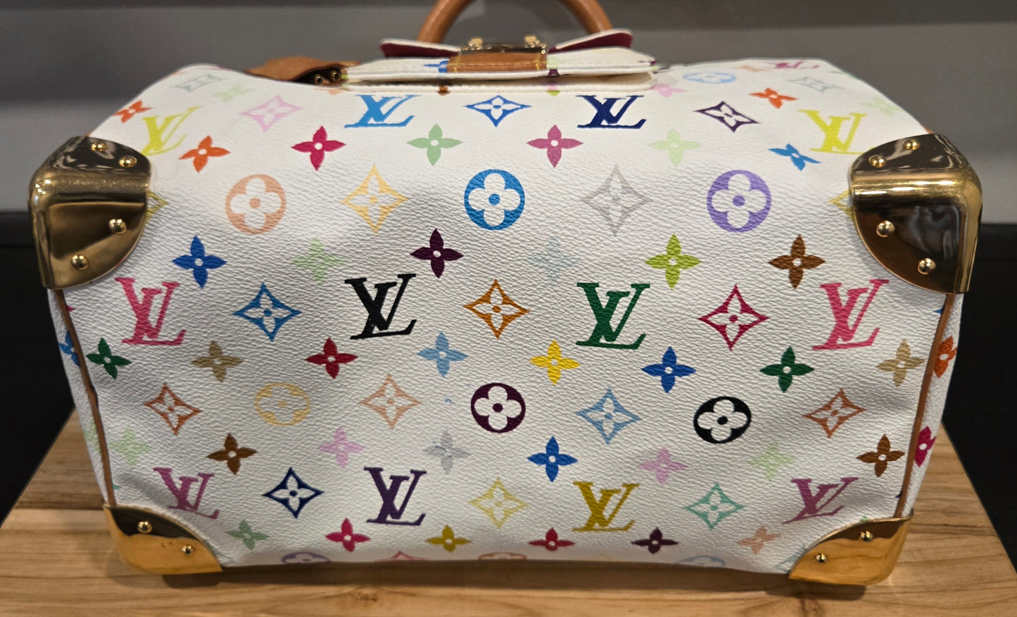 Louis Vuitton Murakami Speedy 30 Multicolor Monogram - COA Included