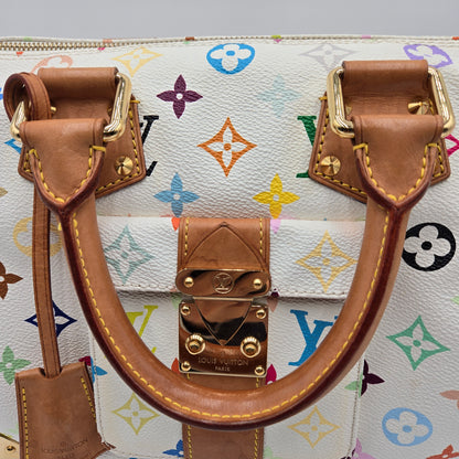 Louis Vuitton Murakami Speedy 30 Multicolor Monogram - COA Included