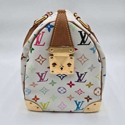 Louis Vuitton Murakami Speedy 30 Multicolor Monogram - COA Included