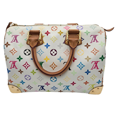 Louis Vuitton Murakami Speedy 30 Multicolor Monogram - COA Included