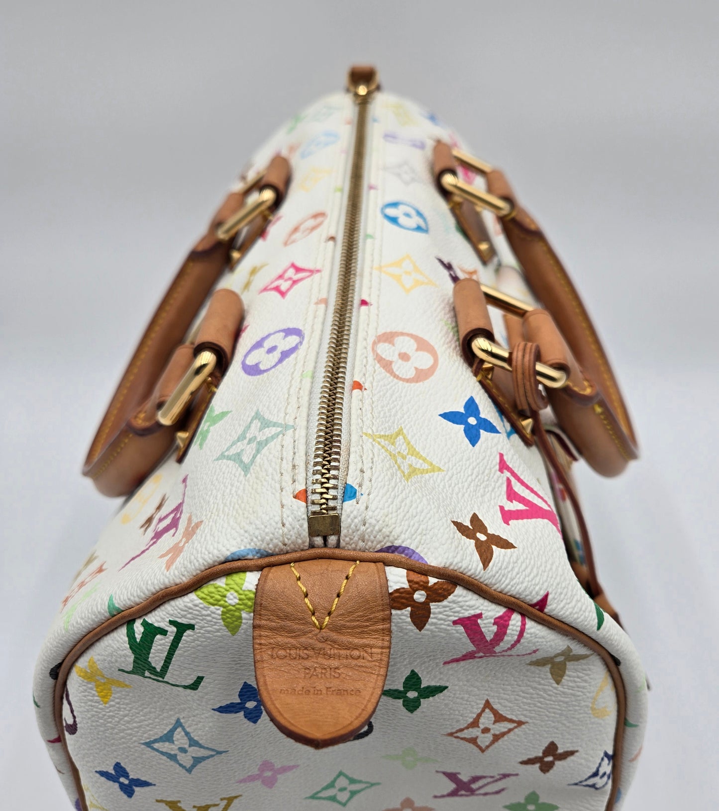 Louis Vuitton Murakami Speedy 30 Multicolor Monogram - COA Included