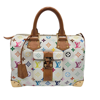 Louis Vuitton Murakami Speedy 30 Multicolor Monogram - COA Included