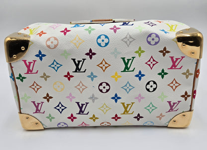 Louis Vuitton Murakami Speedy 30 Multicolor Monogram - COA Included