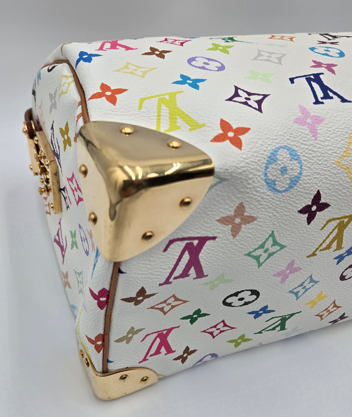 Louis Vuitton Murakami Speedy 30 Multicolor Monogram - COA Included