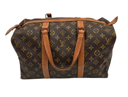 Louis Vuitton Brown Monogram Saxe Souple 35