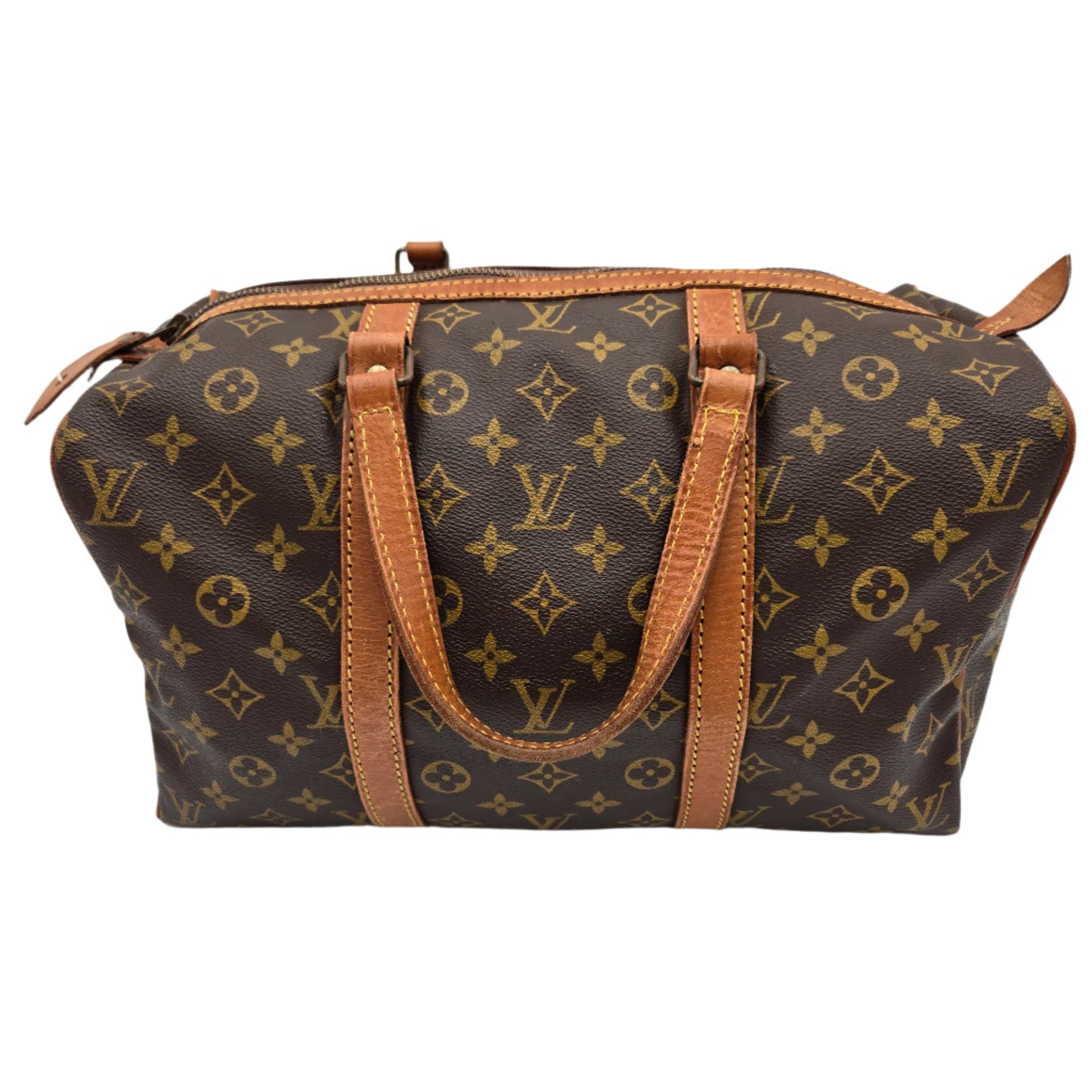 Louis Vuitton Brown Monogram Saxe Souple 35