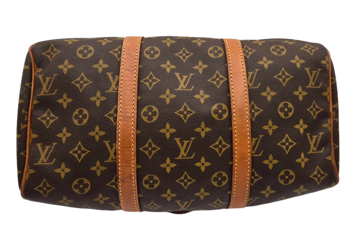 Louis Vuitton Brown Monogram Saxe Souple 35