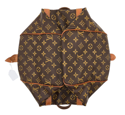 Louis Vuitton Brown Monogram Saxe Souple 35