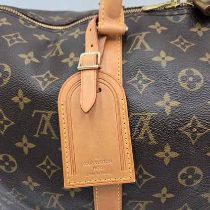 Louis Vuitton Boston Monogram Keepall Bandouliere 50 Bag