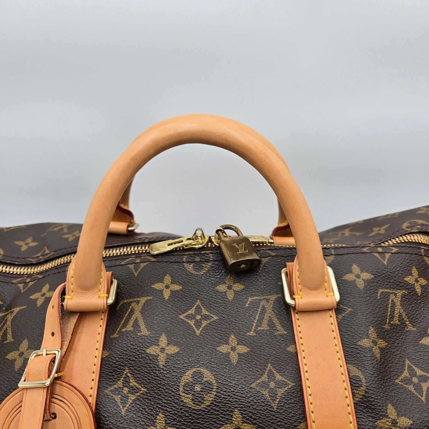 Louis Vuitton Boston Monogram Keepall Bandouliere 50 Bag