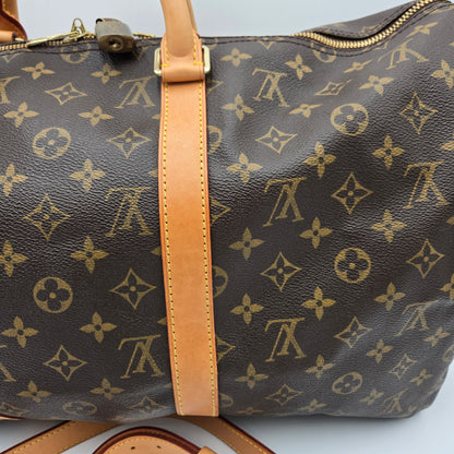 Louis Vuitton Boston Monogram Keepall Bandouliere 50 Bag