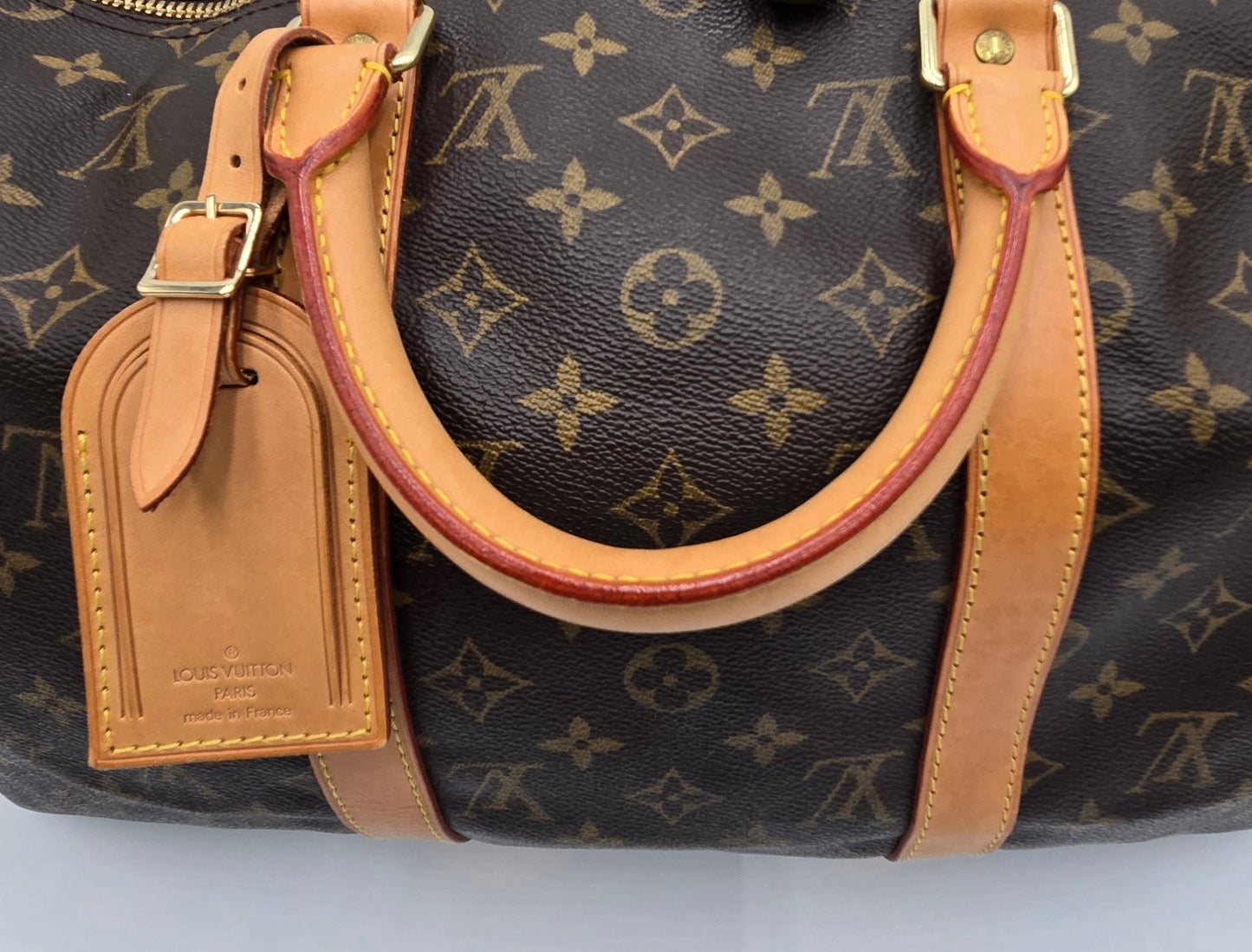 Louis Vuitton Boston Monogram Keepall Bandouliere 50 Bag