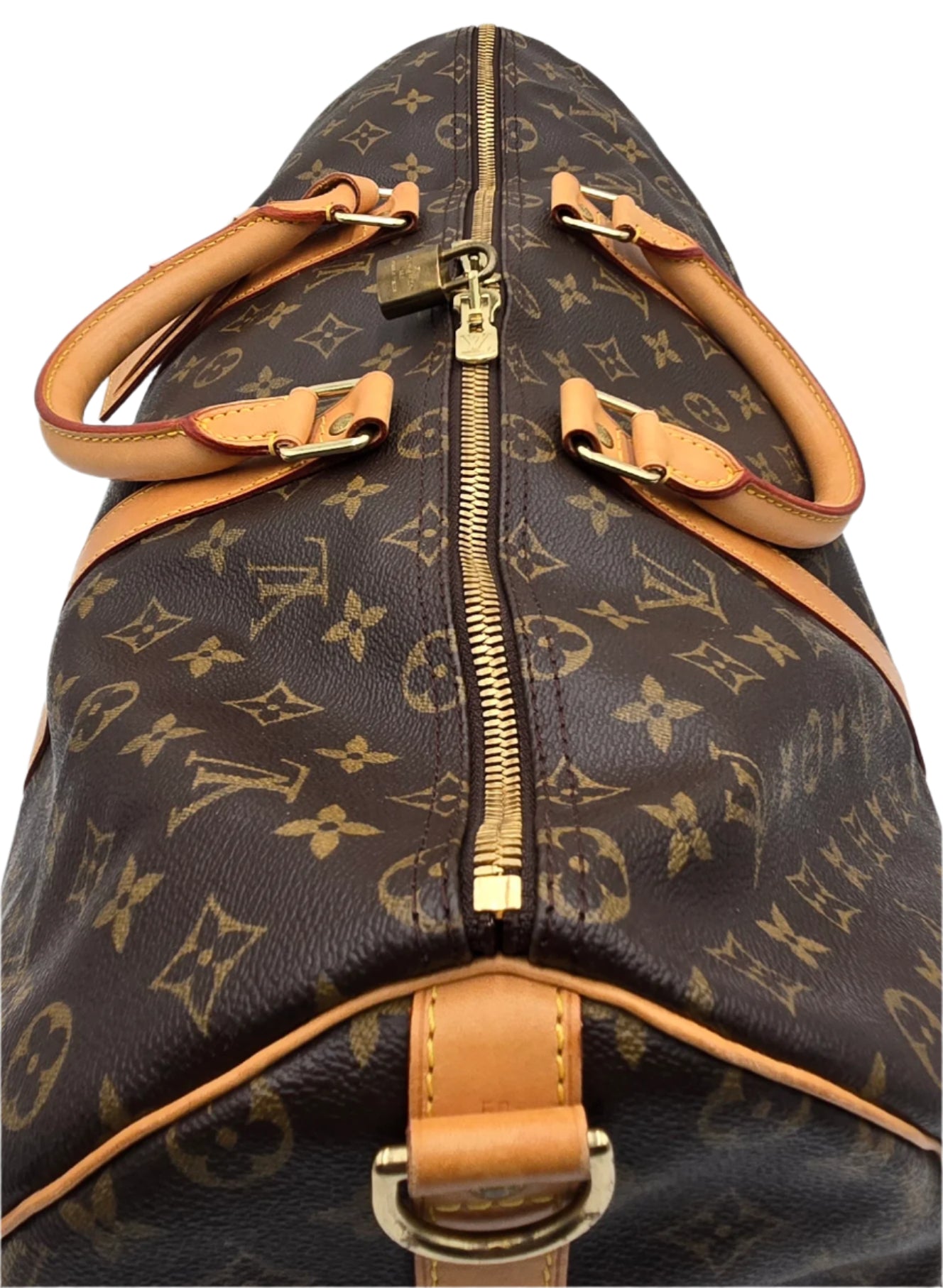 Louis Vuitton Boston Monogram Keepall Bandouliere 50 Bag