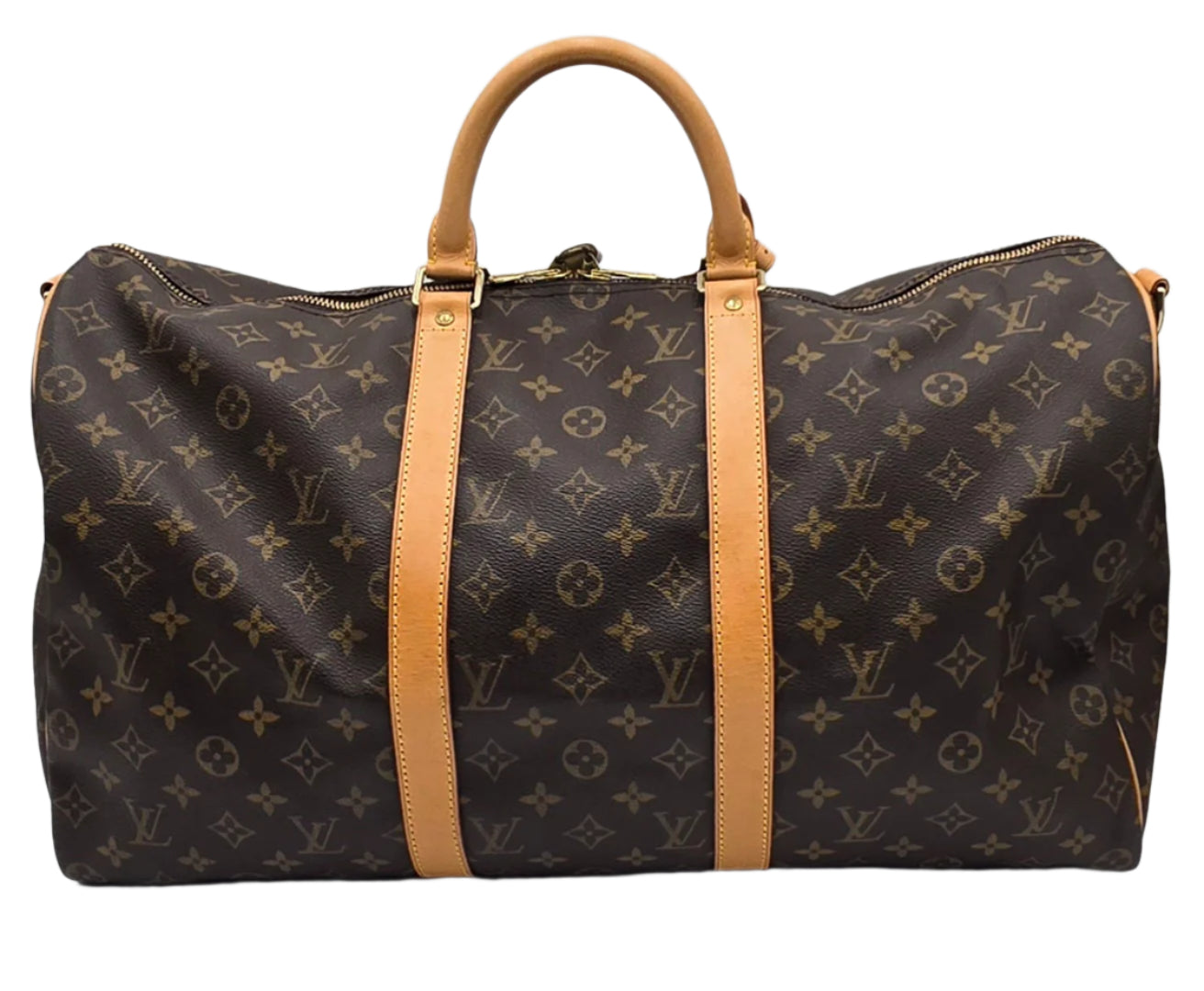 Louis Vuitton Boston Monogram Keepall Bandouliere 50 Bag