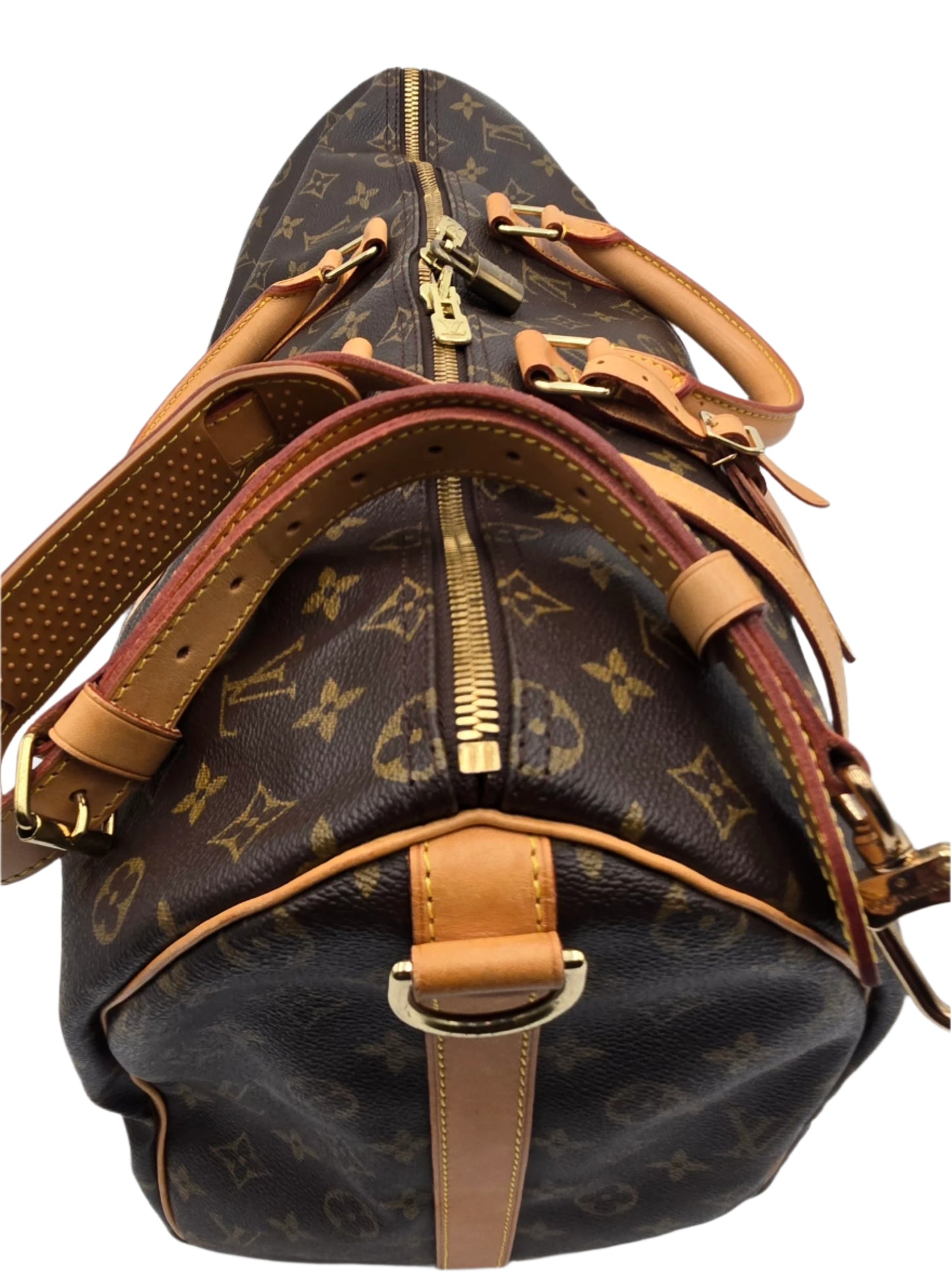 Louis Vuitton Boston Monogram Keepall Bandouliere 50 Bag