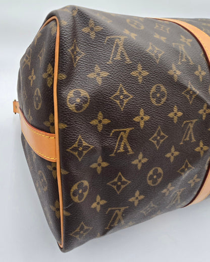 Louis Vuitton Boston Monogram Keepall Bandouliere 50 Bag