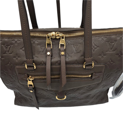 Louis Vuitton Dark Brown Bastille MM Monogram Empreinte 2-way Bag