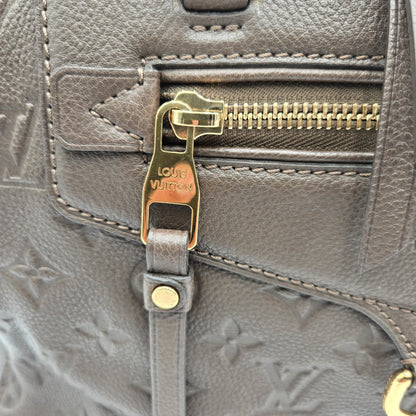 Louis Vuitton Dark Brown Bastille MM Monogram Empreinte 2-way Bag