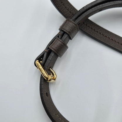 Louis Vuitton Dark Brown Bastille MM Monogram Empreinte 2-way Bag
