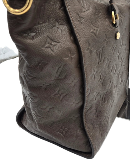 Louis Vuitton Dark Brown Bastille MM Monogram Empreinte 2-way Bag