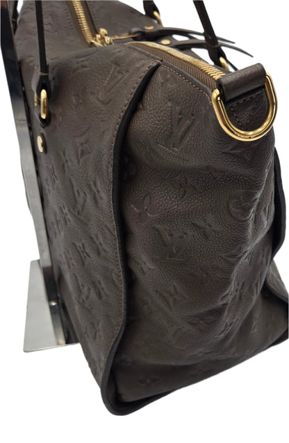 Louis Vuitton Dark Brown Bastille MM Monogram Empreinte 2-way Bag