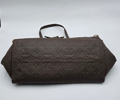 Louis Vuitton Dark Brown Bastille MM Monogram Empreinte 2-way Bag