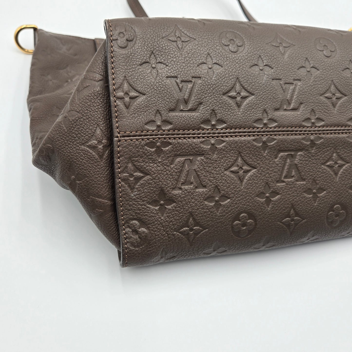 Louis Vuitton Dark Brown Bastille MM Monogram Empreinte 2-way Bag