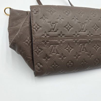 Louis Vuitton Dark Brown Bastille MM Monogram Empreinte 2-way Bag