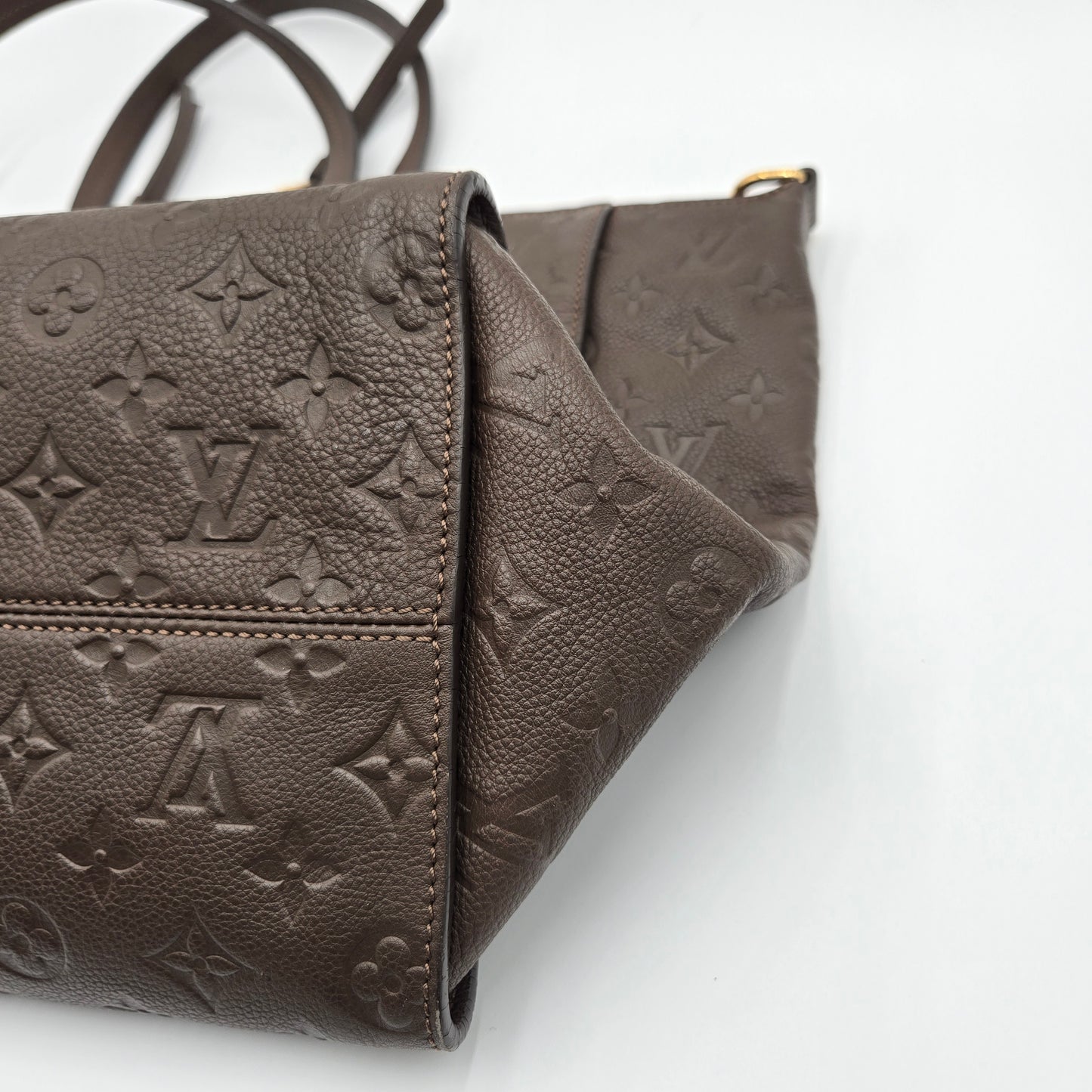 Louis Vuitton Dark Brown Bastille MM Monogram Empreinte 2-way Bag