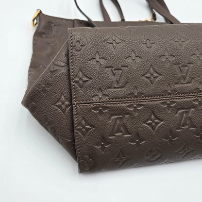 Louis Vuitton Dark Brown Bastille MM Monogram Empreinte 2-way Bag