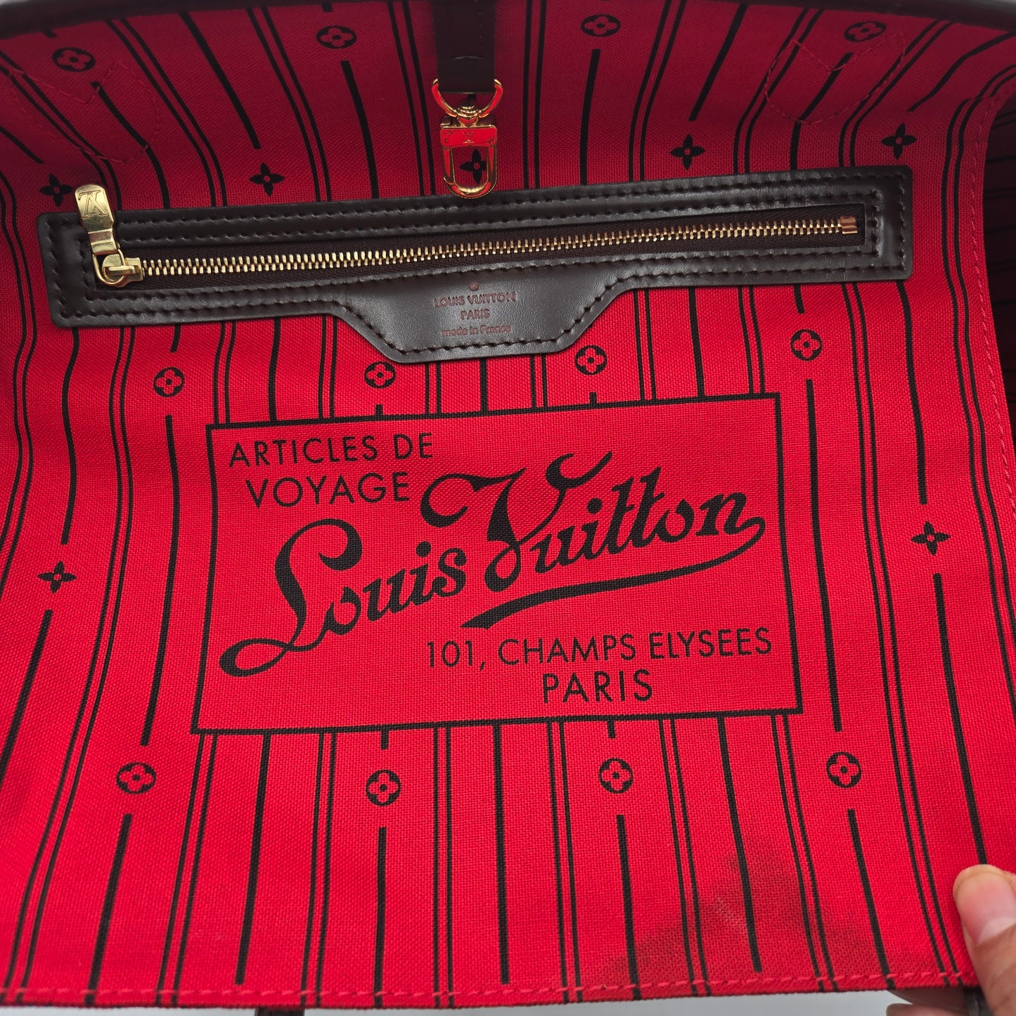 Louis Vuitton Damier Neverfull MM