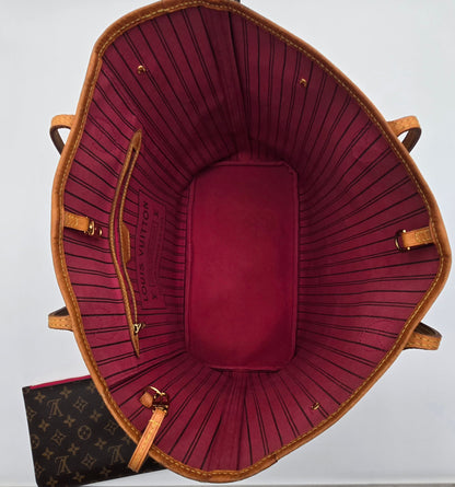 Louis Vuitton Monogram MM Neverfull - COA included