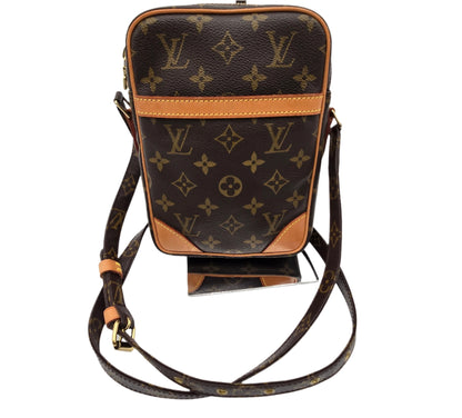 Louis Vuitton Brown Canvas Danube Crossbody