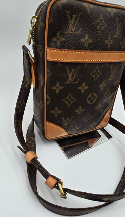 Louis Vuitton Brown Canvas Danube Crossbody