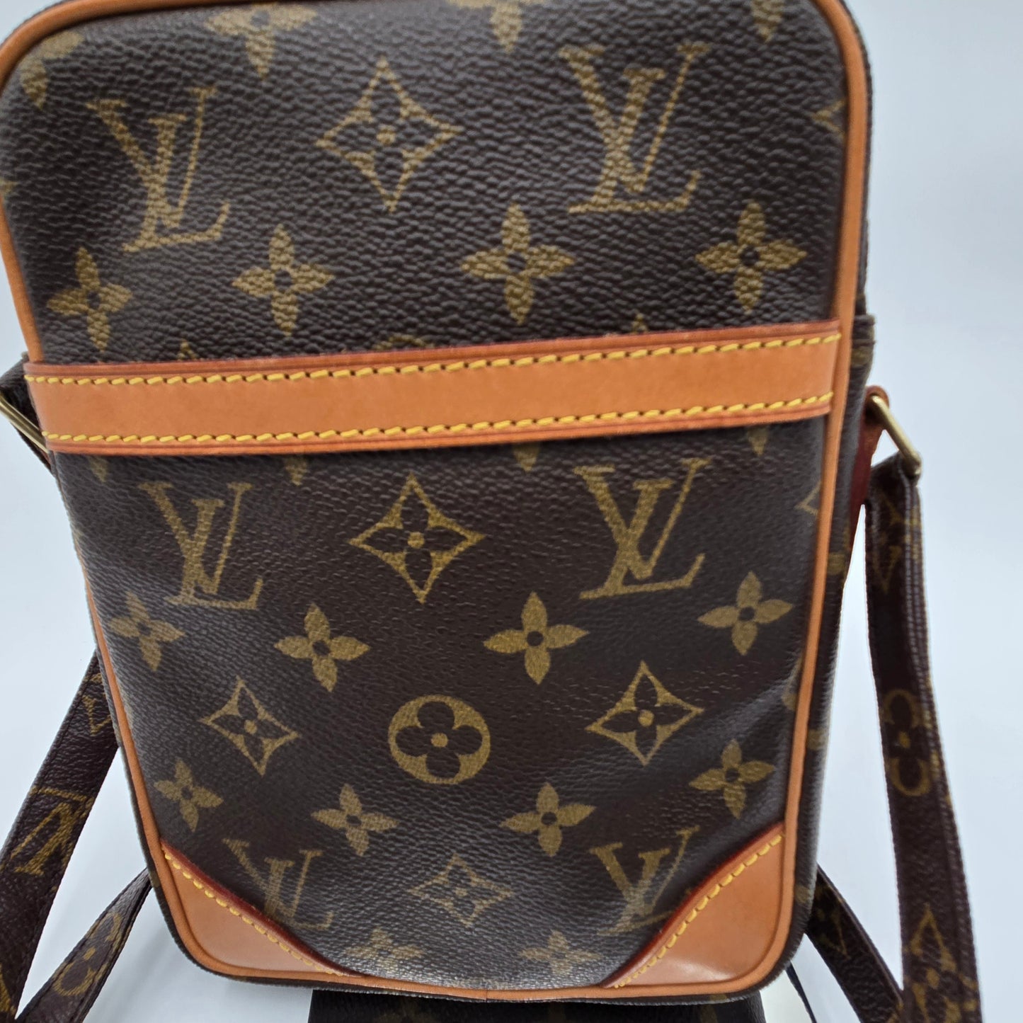 Louis Vuitton Brown Canvas Danube Crossbody