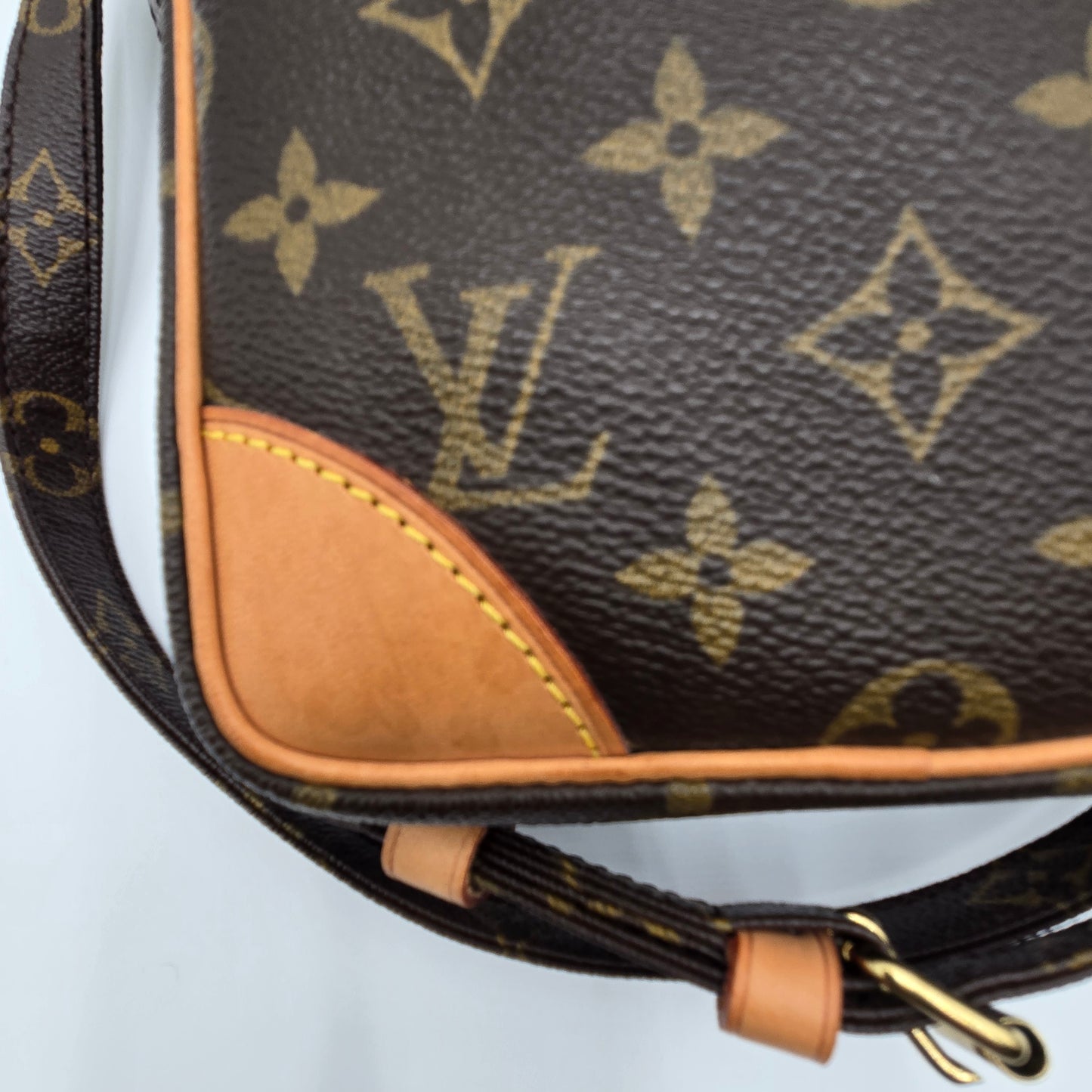 Louis Vuitton Brown Canvas Danube Crossbody